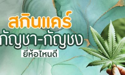 สายเขียวต้องลอง รีวิว10 สกินแคร์น่าใช้ ที่มีส่วนผสมของ เมล็ดกัญชง/กัญชา ยี่ห้อไหนดี 2022 ตัวช่วยผิวสงบ ผิวยิ้มทั้งวันทั้งคืน