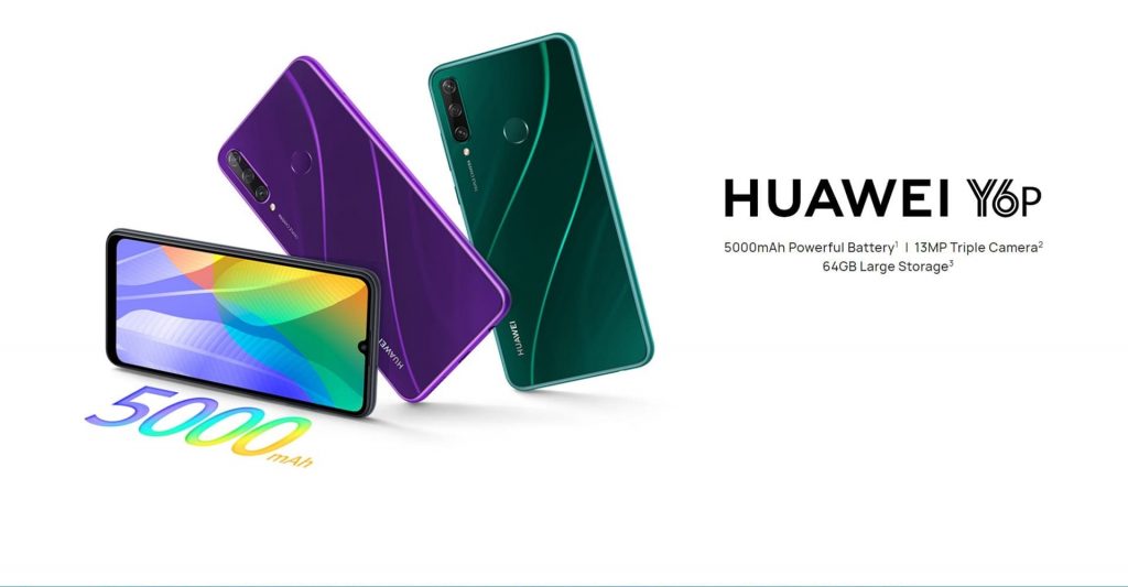 มือถืองบ 5000 - Huawei Y6p