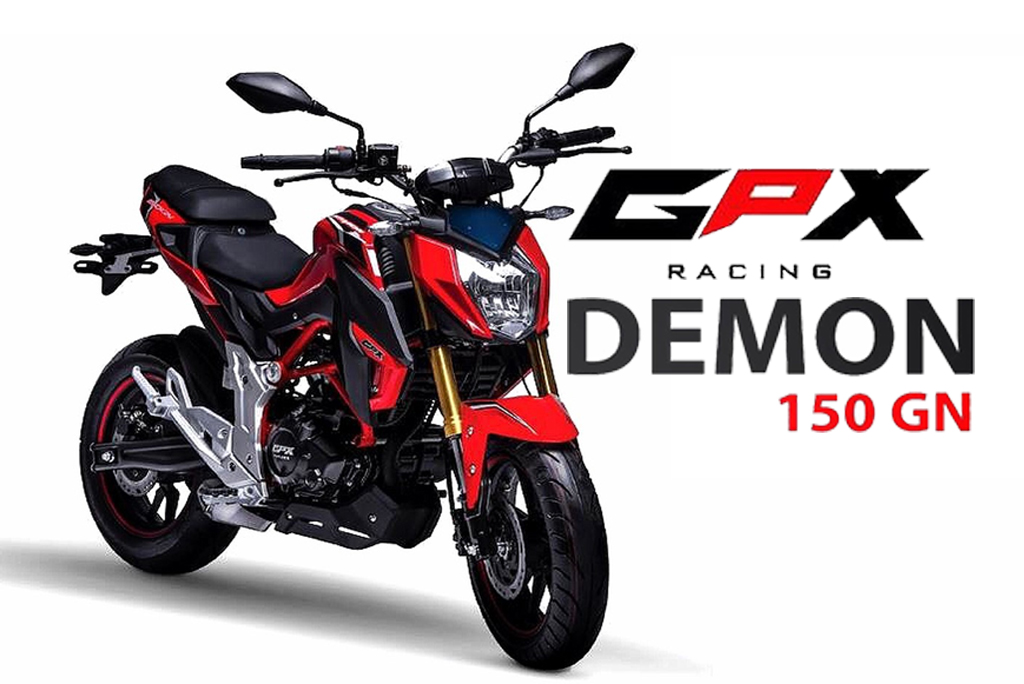 ใหม่ GPX Demon 150 GN 2017-2018 จีพีเอ๊กซ์ เดมอน 150 จีเอ็น ราคา ตาราง ...