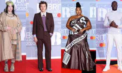แฟชั่นพรมแดง และผลรางวัล ในงานประกาศรางวัล Brit Awards 2020
