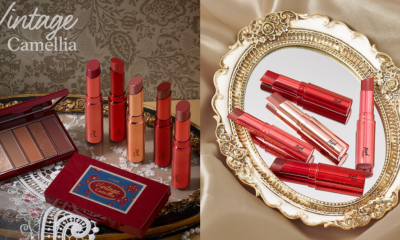 Etude ออกมินิพาเลท Vintage Camellia และลิป Mood Glow Lipstick ทั้งหมด 5 เฉดสี