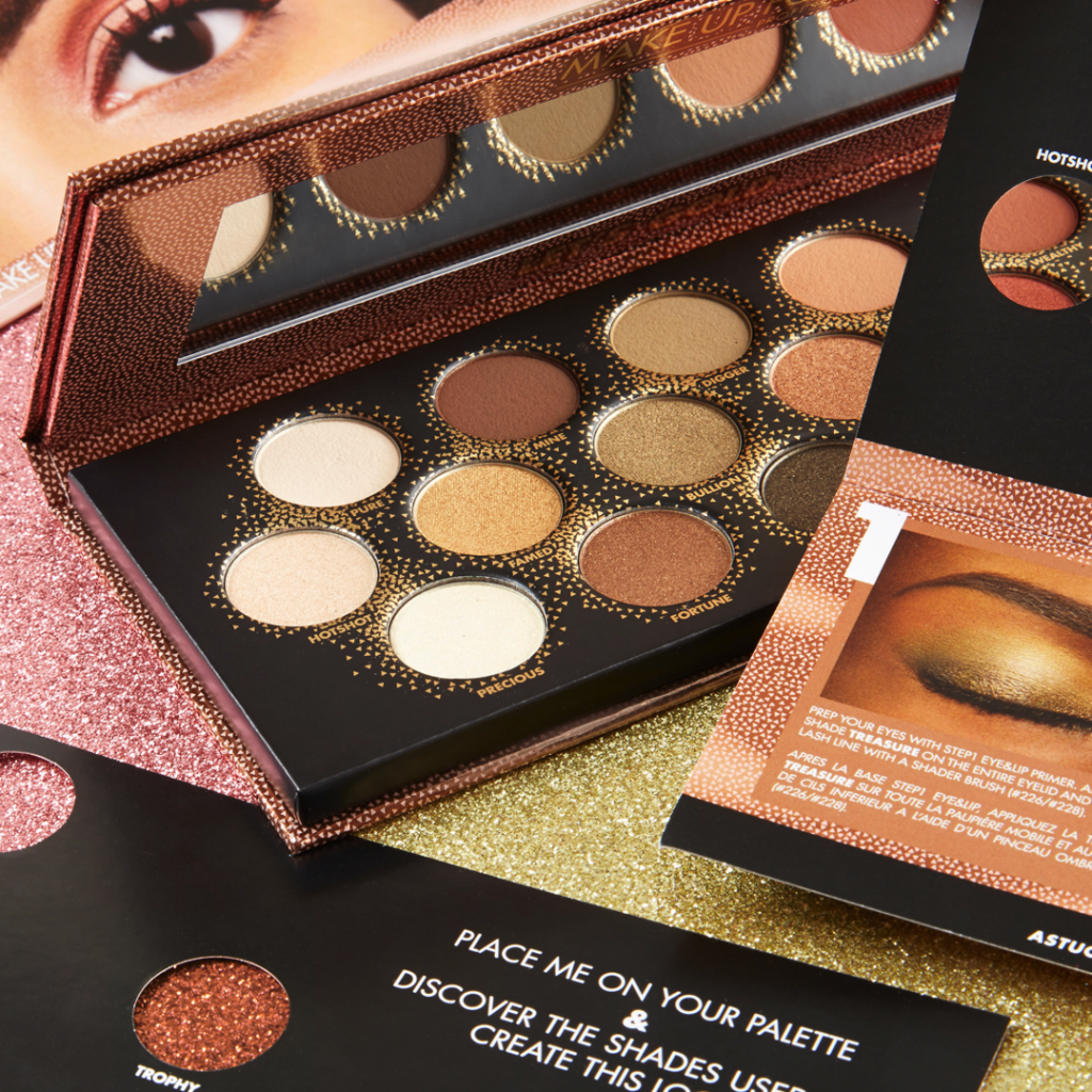 “MAKE UP FOR EVER” ปล่อยพาเลทใหม่ 'Let's Gold Eye Palette' อายแชโดว์พา