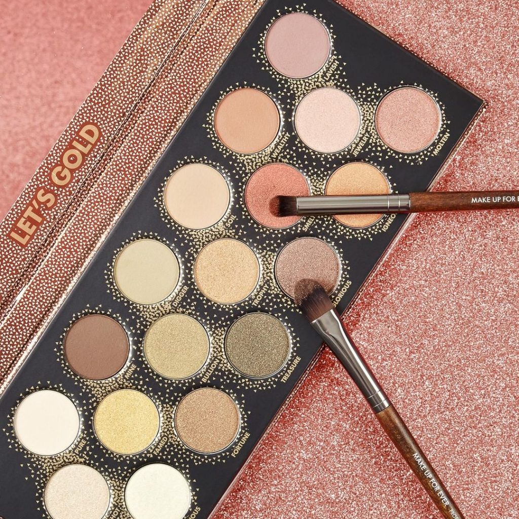 “MAKE UP FOR EVER” ปล่อยพาเลทใหม่ 'Let's Gold Eye Palette' อายแชโดว์พา