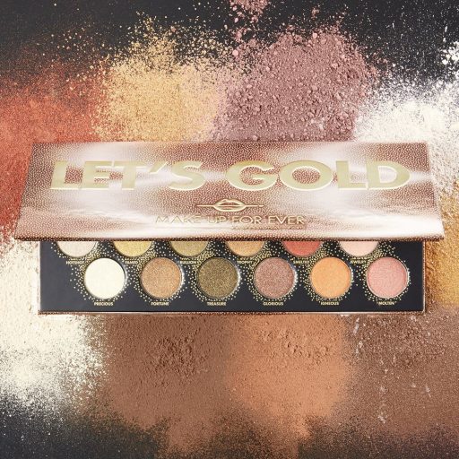 “MAKE UP FOR EVER” ปล่อยพาเลทใหม่ 'Let's Gold Eye Palette' อายแชโดว์พา