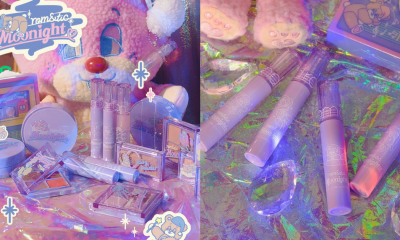 Rom&nd x Neonmoon ออกคอลเล็กชั่น Moonight มาในแพ็คเกจสีม่วงใส ประกายกากเพชร คิ้วท์สุดๆ